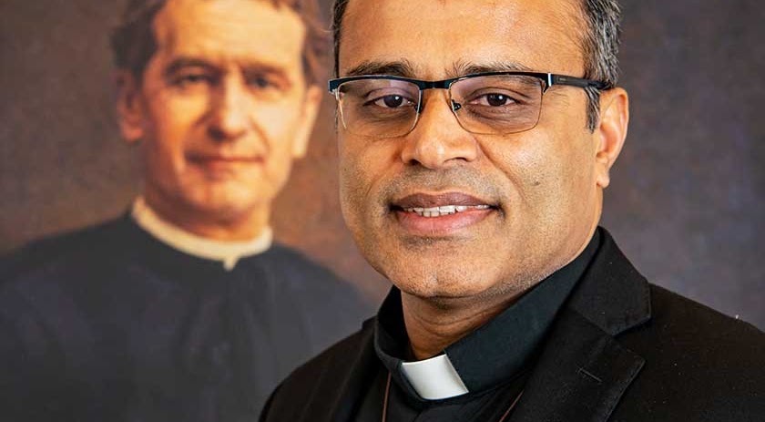 Father Biju Michael SDB, President of the Salesian Provincial Conference of South Asia